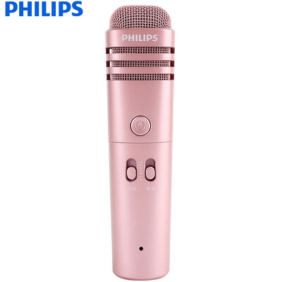 

Philips PHILIPS K3802NR Mobile Phone Microphone Universal K song Universal Microphone Apple Andrews Capacitor Audio Computer Singing K Song Edition Rose Gold