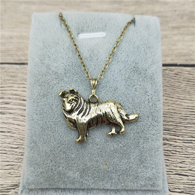 

New Rough Collie Necklace Trendy Style Rough Collie Pendant Necklace Women Fashion Rough Collie Jewellery Pet Dog Jewellery