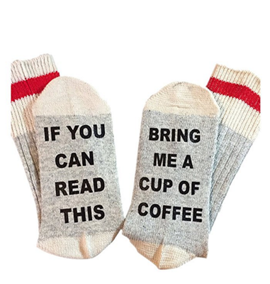 

Novelty Socks with Funny Saying