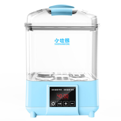 

Xiao Zhuang Xiongzi XIAOZHUANGXIONG bottle sterilizer with drying warm milk two in one baby bottle disinfection pot baby disinfection cabinet KH-0918 sea blue