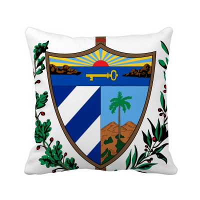 

Cuba National Emblem Country Square Throw Pillow Insert Cushion Cover Home Sofa Decor Gift