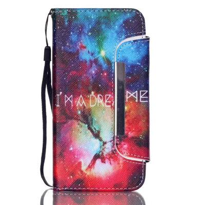 

MITI High Quality Fashion Split design Leather PU Mobile Phone Case Samsung Galaxy S6 G9200 Wallet Flip Holster Lanyard Cover