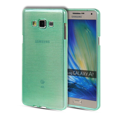 

MOONCASE Мягкие гибкие силиконовый гель ТПУ Тонкий Оболочка обложка чехол для Samsung Galaxy A7 Лазурь