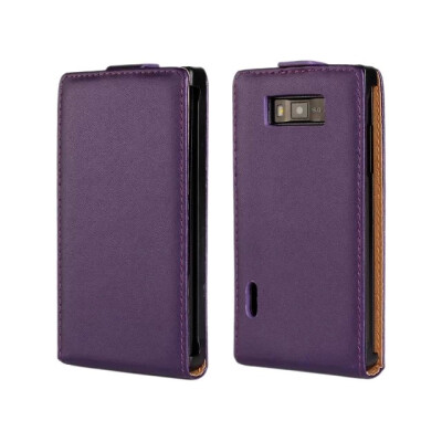 

MOONCASE Magnetic Closure Style Premium PU Leathe Top Flip Pouch Case Cover for LG Optimus L7 P700 P705