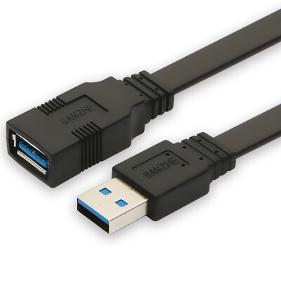 

Shanze SAMZHE UK-104 Gold-plated version USB30 High-speed transmission data extension line male to female AM ​​ AF data cable U disk mouse keyboard extension line blue 2 meters