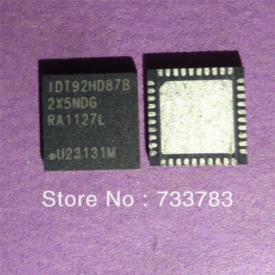 

5pcs/lot IDT92HD87B2X5NDG IDT92HD87B 2X5NDG 92HD87B2X5 92HD87 CODEC+ STEREO SPEAKER AMPLIFIER+CAPLESS HP+LDO