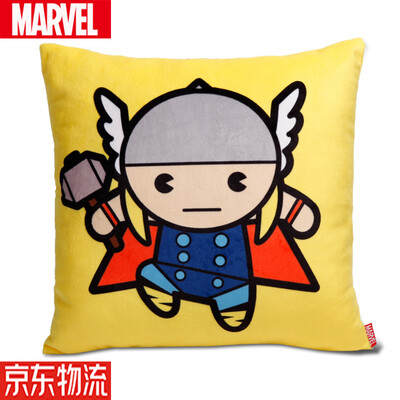 

Marvel cartoon style pillow sofa cushion office pillow bed backrest car waist cushion lumbar pillow pad genuine Marvel Kawaii Raytheon 3535cm