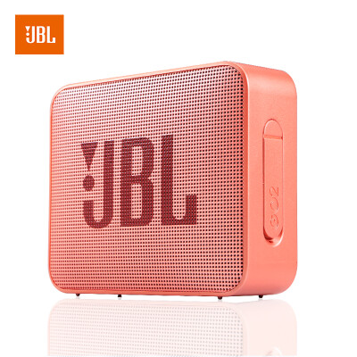 

JBL GO2 music BRICS second generation Bluetooth speaker subwoofer outdoor portable audio mini speaker can be hands-free call waterproof design ruby ​​red