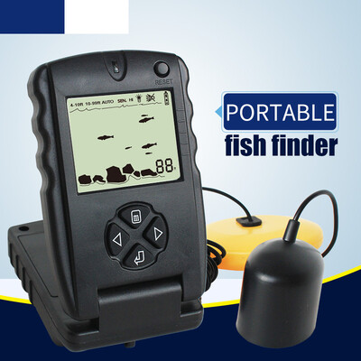 

Lucky FF717 100ft Fishfinder Portable Sonar Fish Finders Depth Echo Sounder for Fishing