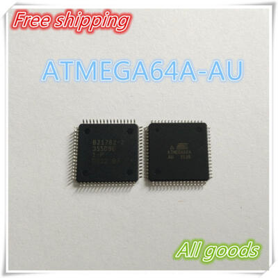 

5PCSlot ATMEGA64 ATMEGA64A ATMEGA64A-AU TQFP-64 AT Brand FLASH 100 NEW&Original