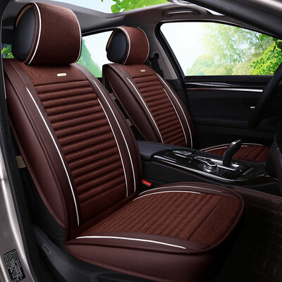 

BOLISH five four seasons GM car seat car seat cushion winter cushion imitation linen health all-inclusive car seat cover seat cover business 01 standard premium coffee