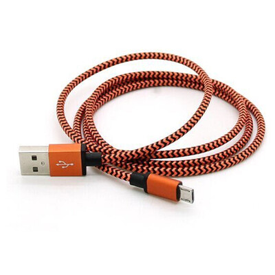

1M 3Ft Durable Nylon Braided Data Sync Charger Cord for Samsung Galaxy S3 S4 S6 Edge LG HTC Android Phone Fast Charge