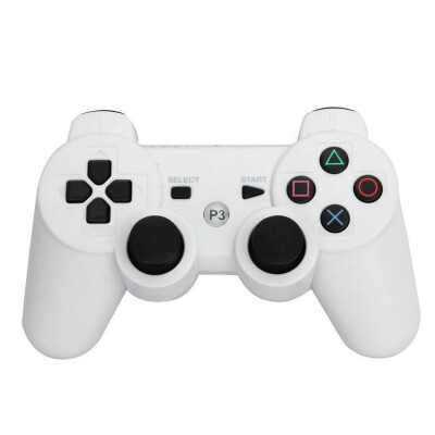 

Bluetooth Wireless Double Vibration Controller Remote Console For PS3 White New