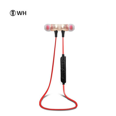 

WH M9 Bluetooth V4.1 Наушники CVC Шумоподавление Магнитный переключатель Стерео Наушники для спортивного беспроводного наушника