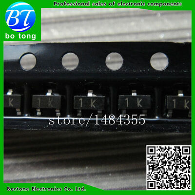 

3000PCS BC848BLT1G BC848B BC848BLT1 NPN 100MA 30V SOT23 BC848 MARKING : 1K