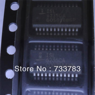

10pcs/lot INTERSIL ISL6235CA ISL6235 SSOP Advanced Triple PWM Only Mode and Dual Linear Power Controller for Portable Applications