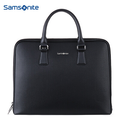 

Samsonite COINAGE Mens Handbag Simple Fashion Briefcase Large Capacity Computer Bag TK309002 Black