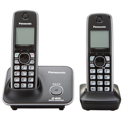 

Panasonic KX-TG32CN (1 + 1) Цифровой беспроводной телефон с телефоном Черный