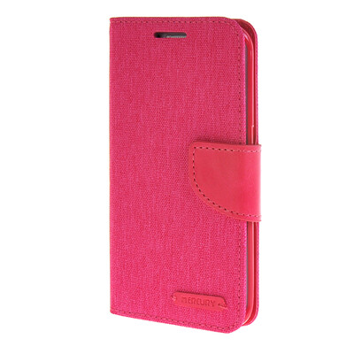 

MOONCASE Galaxy S6 Edge , Leather Flip Wallet Card Holder Pouch Stand Back ЧЕХОЛ ДЛЯ Samsung Galaxy S6 Edge Hot pink