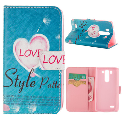 

MOONCASE ЧЕХОЛ ДЛЯ LG G3 Mini Flip Leather Wallet Card Slot Foldable Stand Feature [Pattern series] /a11