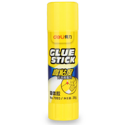 

Effective deli 7093 strong viscous PVP solid sticks 0 effect more durable 36g single support