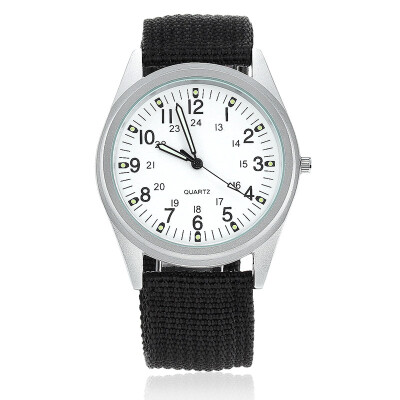 

ORKINA P104 Mens Military Style Fashionable Watches with Luminous Pointer - White Black