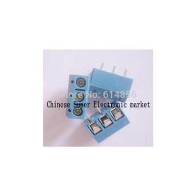

5.0mm 3pin Screw Terminal Block Connector 20PCS