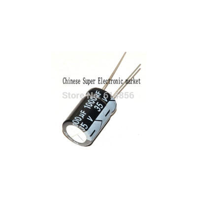 

10PCS 35V 1000UF 13*21mm Aluminum Electrolytic Capacitor 35V/1000UF 13mm*21mm