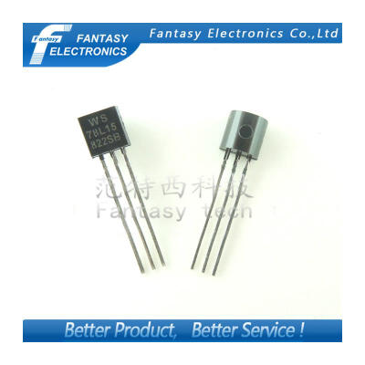 

100PCS 78L15 TO92 7815 TO-92 Positive-Voltage Regulators new and original IC free shipping