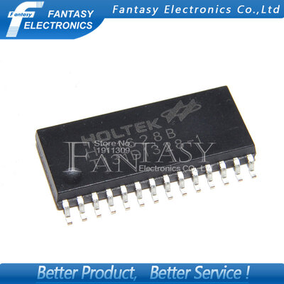 

50PCS HT1628B SOP28 HT1628 SOP SMD new&original IC free shipping