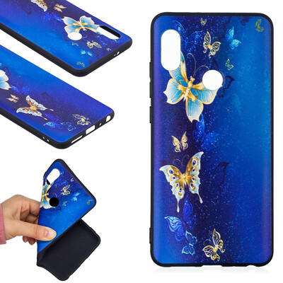 

BEFOSPEY Painting Relief Protective Soft TPU Case For Xiaomi Redmi Note 5 Pro599"2018