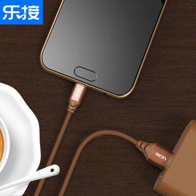 

LEJIE Micro usb Android кабель для передачи данных / зарядка для мобильного телефона короткий 0,25 метра коричневый для Huawei / просо / vivo / oppo / Meizu LUM