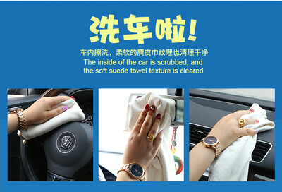 

car washing towel window mirror moping cloth water absorbent thick towels no lint fur paper towel for automobile cars&meters