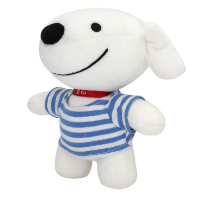 

JD JOY plush toy Jingdong puppy holiday gift doll gift doll stand posture sea soul shirt