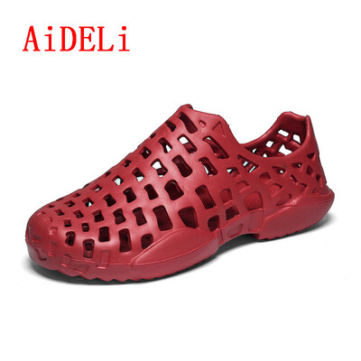 

AiDELi Mens Sandals Slippers Outdoor Lightweight Comfortable Beach Shoes