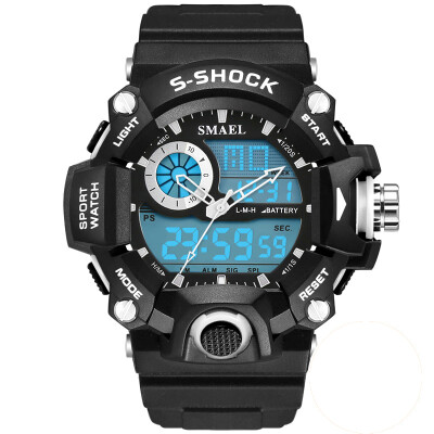 

SMAEL Watches Men Military Mens Watch Reloj Electronic Led Sport Wristwatch Digital Male Clock  Shock Sport Watch Men