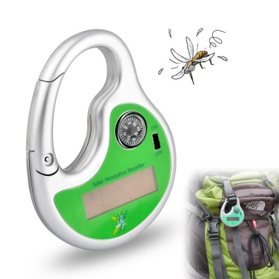 

MyMei Portable Mosquito Insect Killer Mosquito Insect Killer Mosquito Repeller Hook Type Solar Ultrasonic with Compass