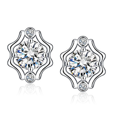 

Italiana constellation S925 silver earrings fashion gift Gemini 5.21-6.21