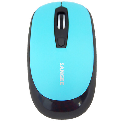 

Three giant SANGEE w1040 24G wireless optical mouse blue
