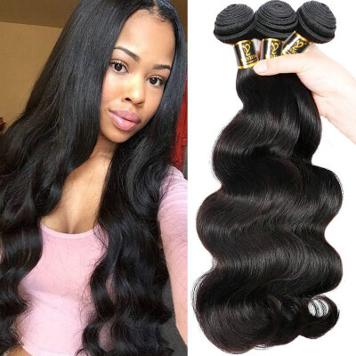 

YAVIDA Hair Peruvian Virgin Hair Body Wave 3 Bundles Unprocessed Virgin Human Hair Weave Accept paypal Peruvian Body Wave