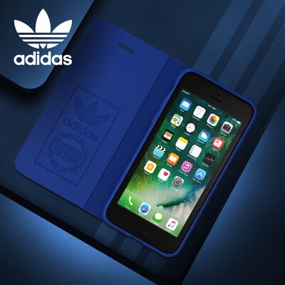 

Adidas Adidas iPhone78 Plus Flip Phone Case Clover Classic Apple 78P Shatter-resistant Scratch Screen Protector - Premier Red
