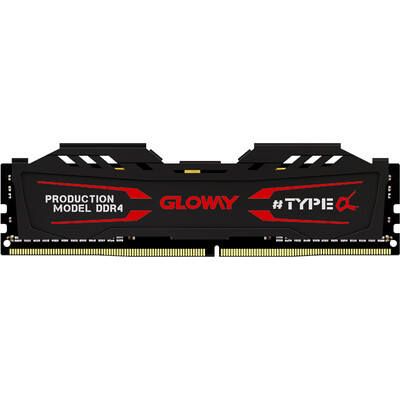 

Gloway TYPE-α series DDR4 8G 2400 desktop computer memory stick graphite gray
