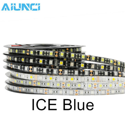 

LED Strip 5050 DC12V Flexible LED Light Black White PCB No Waterproof Waterproof 60 LEDm 5mlot