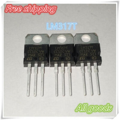 

Free shipping 50PCS LM317 LM317T Voltage Regulator 12V to 37V 15A new&original