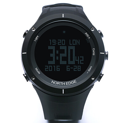 

NORTH EDGE Range Pedometer Watch Men Outdoor Sport Digital Wistwatches 50M Waterproof Swimming Running Sports Watches