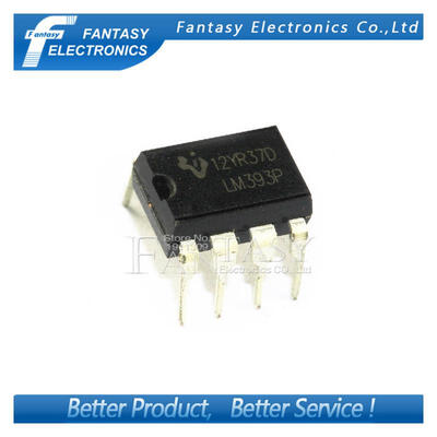 

10PCS LM393P DIP8 LM393 DIP LM393N 393 new and original IC free shipping