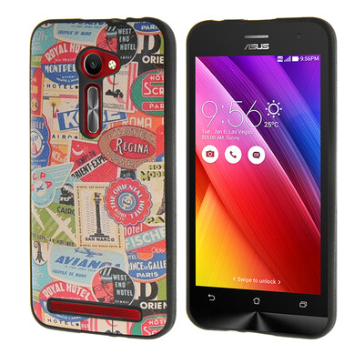 

MOONCASE чехол для Asus Zenfone 2 ZE500CL ( 5.0 inch ) Pattern series Flexible Soft Gel TPU Silicone Skin Slim Durable Cover