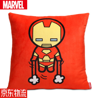 

Marvel cartoon style pillow sofa cushion office pillow bed backrest car waist cushion lumbar pillow pad genuine Marvel Kawaii Iron Man 3535cm