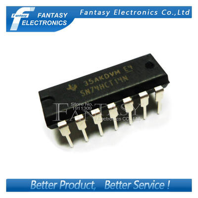

10PCS SN74HCT14N DIP14 SN74HCT14 DIP 74HCT14 74HCT14N new&original IC free shipping