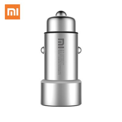 

Бесплатная доставка оригинальный Xiaomi Mi Автомобильное зарядное устройство Mi 2-в-1 двойной USB быстрая зарядка usb порты Автомо
